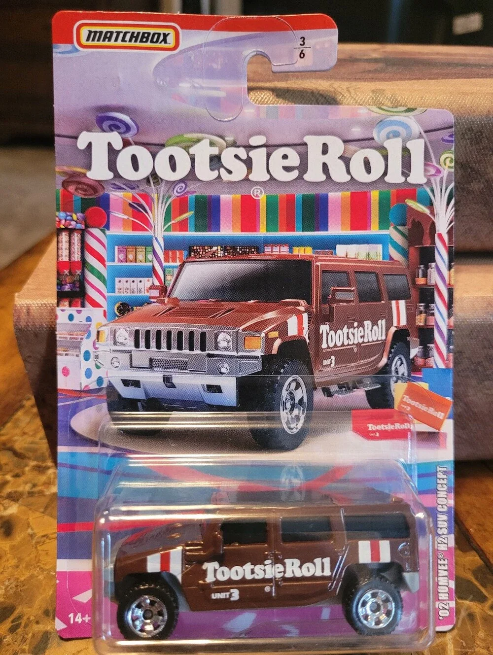 Matchbox Themed Candy Collectible Cars